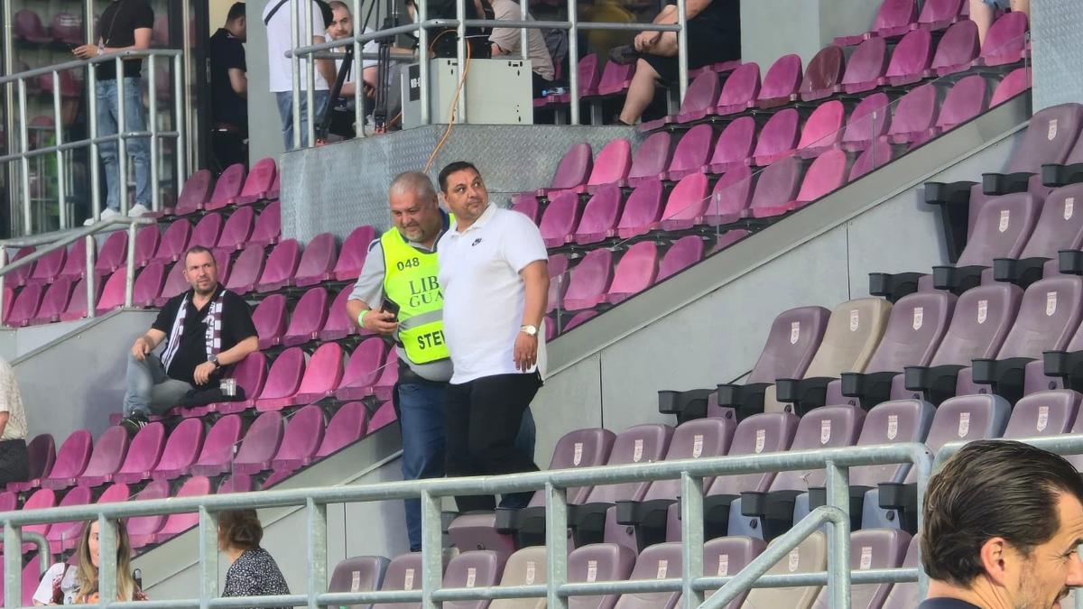 Ionel Ganea, la prima apariție publică pe un stadion după accidentul tragic: gest superb în tribunele Giuleștiului