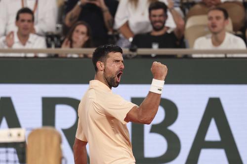 Novak Djokovic, record impresionant doborât după victoria din primul tur de la Roland Garros / foto: Imago Images