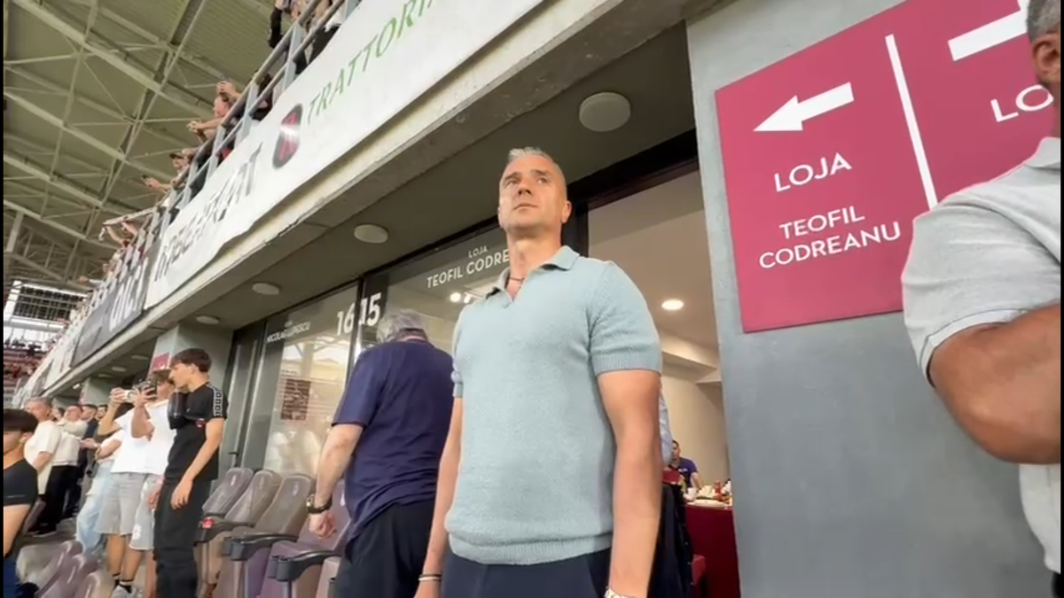 Daniel Pancu, prima apariție în Giulești, după ce s-a înțeles cu Rapid