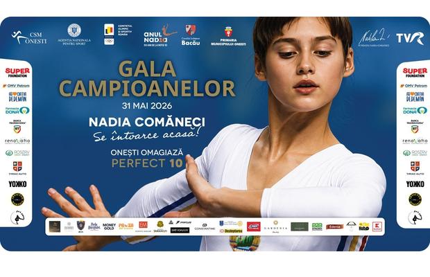 „Anul Nadia” aduce la Onești elite ale  sportului românesc și internațional