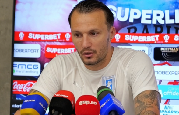 Vasile Mogoș, emoționat la ultimul meci pentru Universitatea Craiova: „Mă întorc în Italia. Mă las de fotbal dacă nu găsesc club”