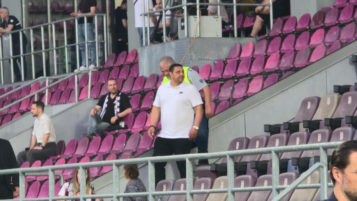 Ionel Ganea, la prima apariție publică pe un stadion după accidentul tragic: gest superb în tribunele Giuleștiului