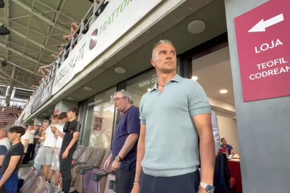 Daniel Pancu, prima apariție în Giulești, după ce s-a înțeles cu Rapid