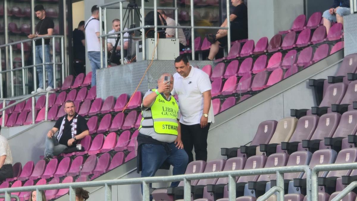 Ionel Ganea, la prima apariție publică pe un stadion după accidentul tragic: gest superb în tribunele Giuleștiului