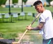 Imagini de arhivă din 2022 cu Lautaro Martinez, surprins în rolul de „șef al grătarelor”