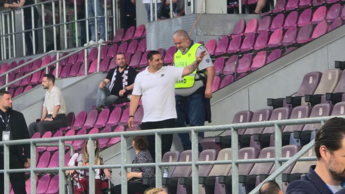 Ionel Ganea, la prima apariție publică pe un stadion după accidentul tragic: gest superb în tribunele Giuleștiului