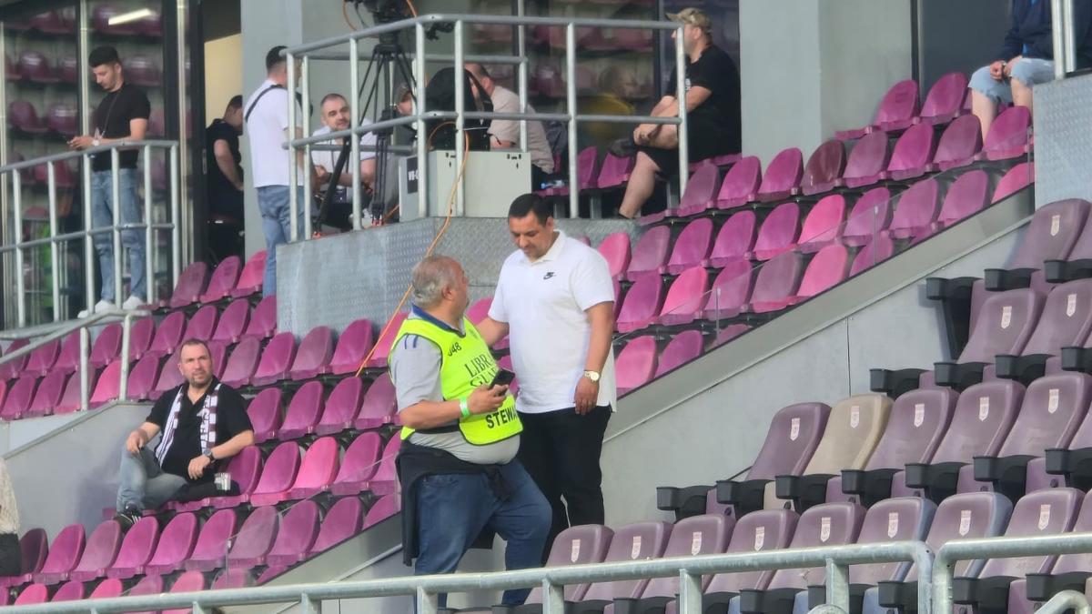 Ionel Ganea, la prima apariție publică pe un stadion după accidentul tragic: gest superb în tribunele Giuleștiului