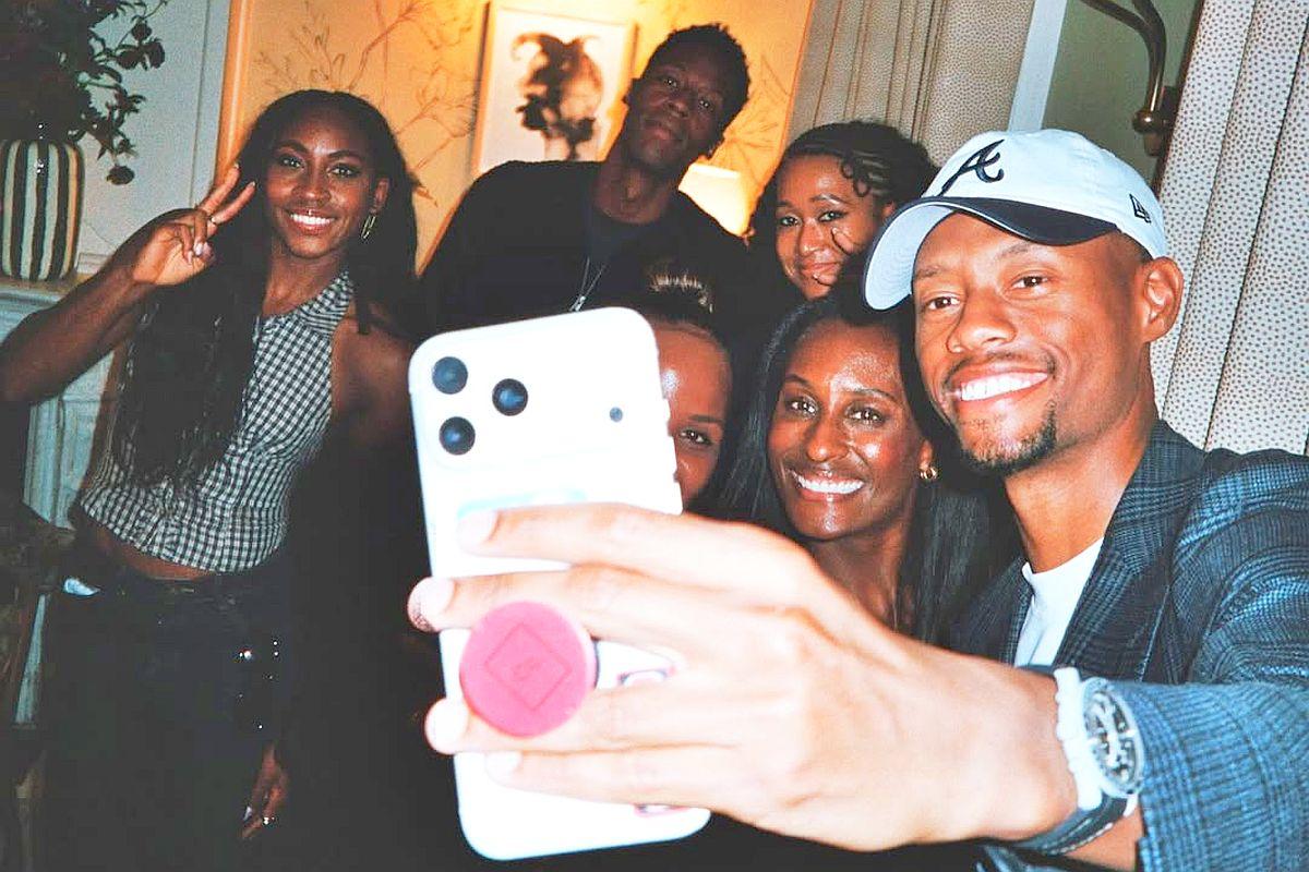 Naomi Osaka a organizat la Paris o petrecere doar pentru tenismeni de culoare » Imagini din interior
