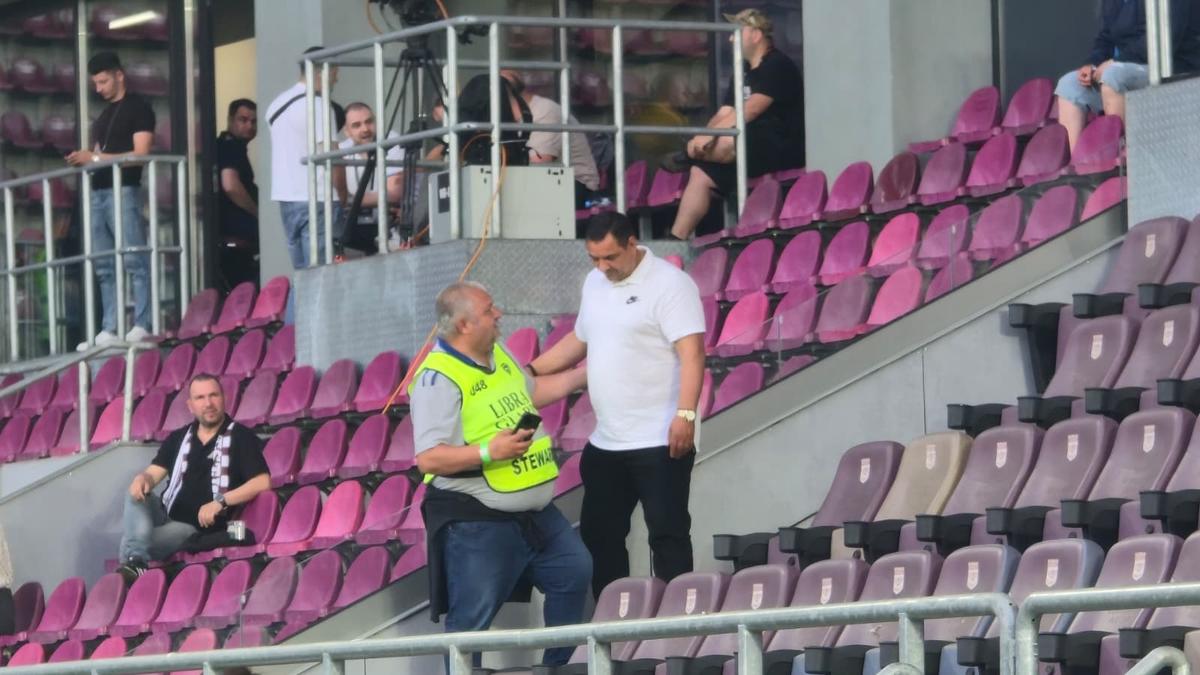 Ionel Ganea, la prima apariție publică pe un stadion după accidentul tragic: gest superb în tribunele Giuleștiului