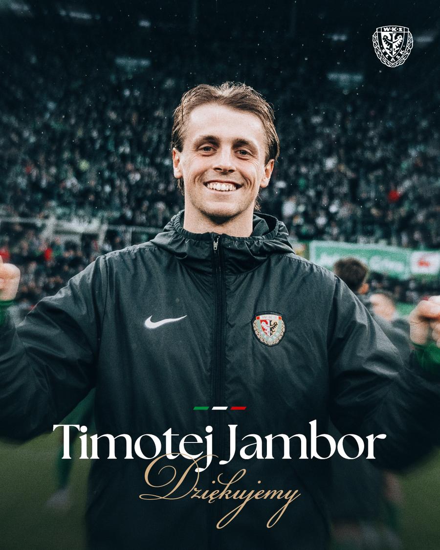Timotej Jambor se întoarce la Rapid // foto: Slask Clubul din Polonia a anunțat că va juca la Rapid din vară: „Nu mai este fotbalistul nostru”