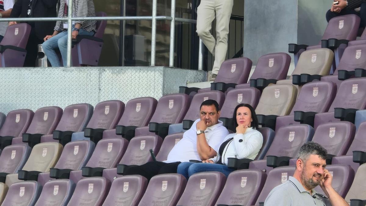 Ionel Ganea, la prima apariție publică pe un stadion după accidentul tragic: gest superb în tribunele Giuleștiului