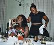 Asia Muhammad și Taylor Townsend, la petrecerea organizată de Osaka la Paris doar pentru tenismeni de culoare/ Foto: Instagram @naomiosaka