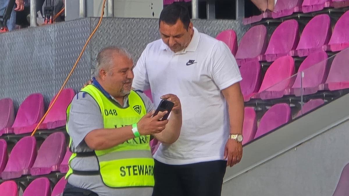 Ionel Ganea, la prima apariție publică pe un stadion după accidentul tragic: gest superb în tribunele Giuleștiului