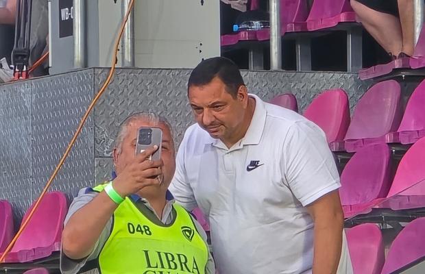 Ionel Ganea, la prima apariție publică pe un stadion după accidentul tragic: gest superb în tribunele Giuleștiului