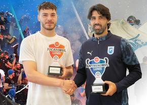 Au pus Craiova pe hartă! Laurențiu Popescu și Filipe Coelho au câștigat trofeele pentru Jucătorul și Antrenorul lunii mai
