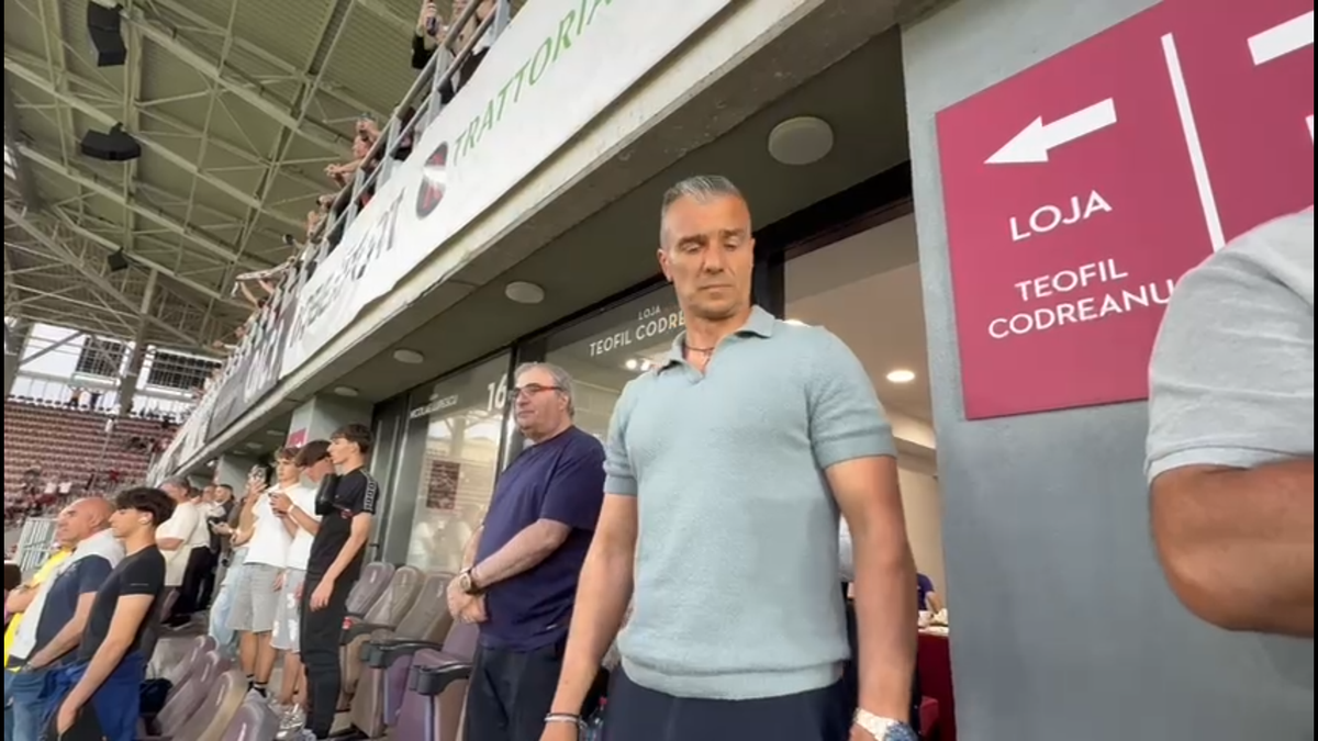 Daniel Pancu, prima apariție în Giulești, după ce s-a înțeles cu Rapid