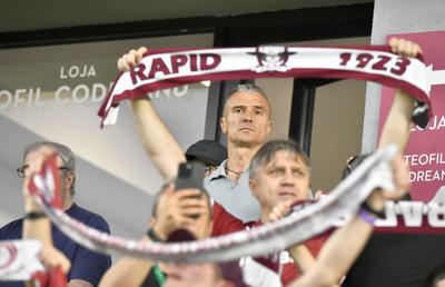 Daniel Pancu, prima apariție în Giulești, după ce s-a înțeles cu Rapid