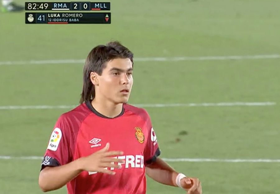 Luka Romero. Captură La Liga