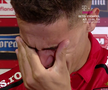 Ricardo Grigore, în lacrimi după Dinamo - FCSB 0-3
