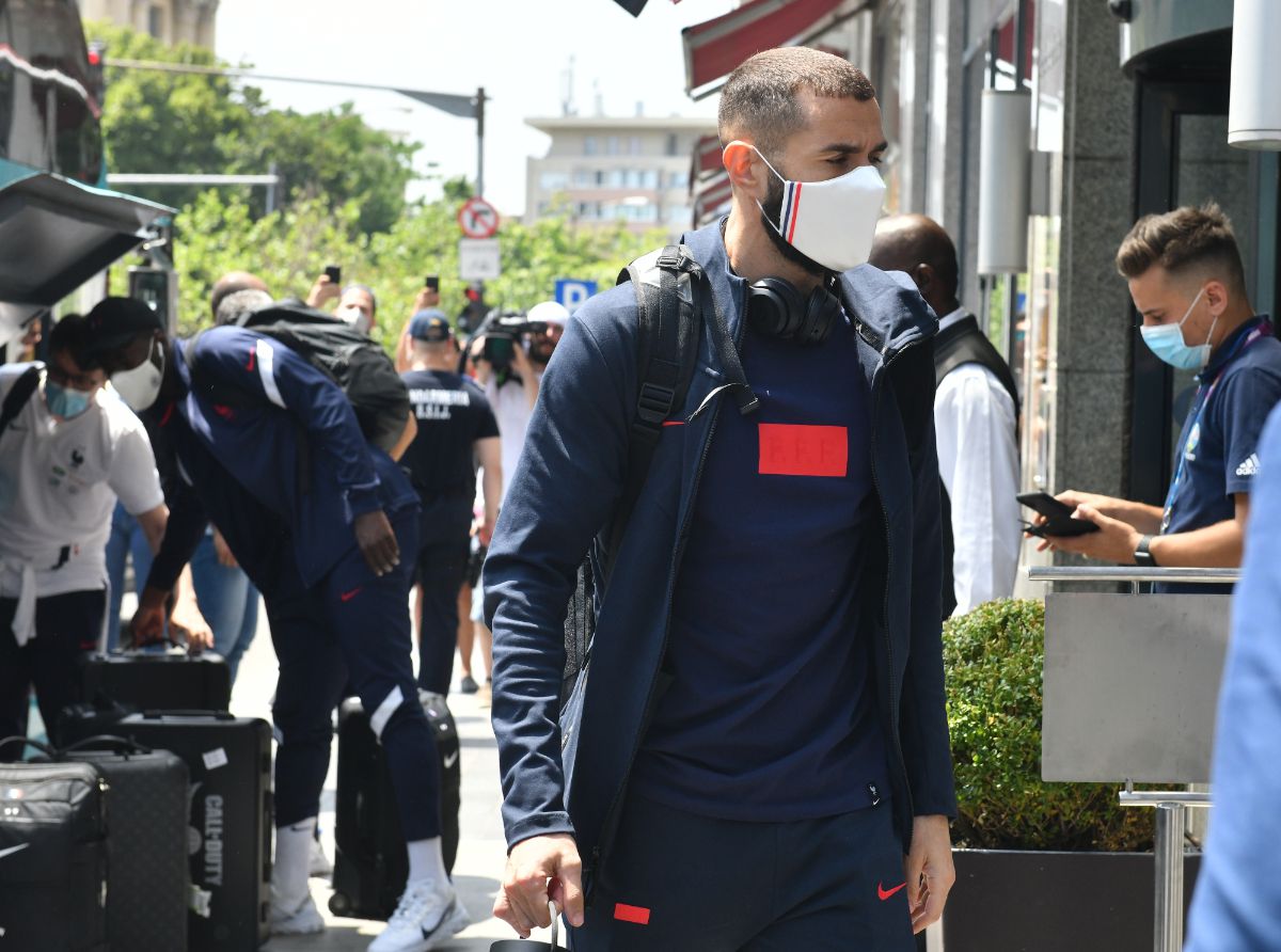 Franța - sosire România, Euro 2020