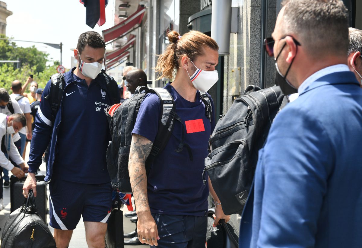 Franța - sosire România, Euro 2020