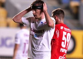 Suferința neștiută a unui titular de bază de la Rapid: bentița ascunde un traumatism!