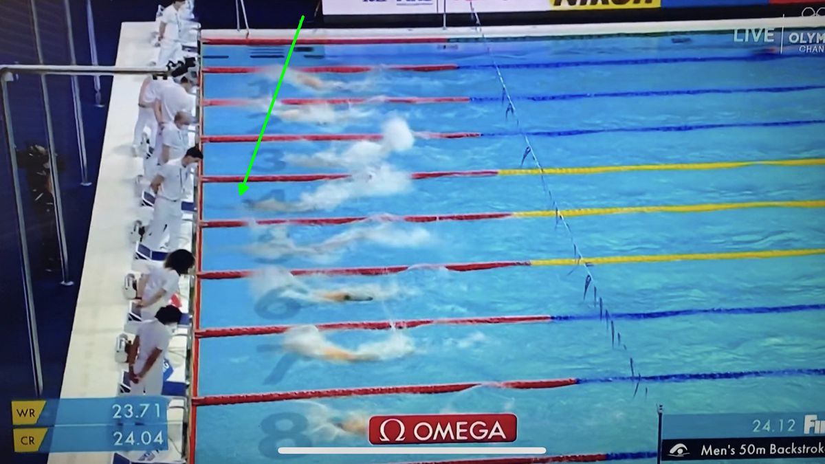 Justin Ress a pierdut aurul la 50 de metri spate