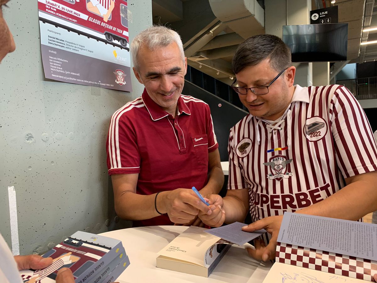 Rapidiștii știu să petreacă! Momente savuroase la aniversarea de 99 de ani a clubului: VAR, goluri de generic și o tabelă blocată