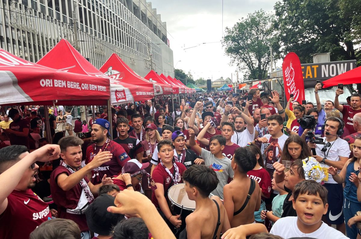 Bozovic a venit la centenarul Rapidului: „Vreau să-i văd în Liga Campionilor! Nici în Serbia n-am văzut așa ceva”