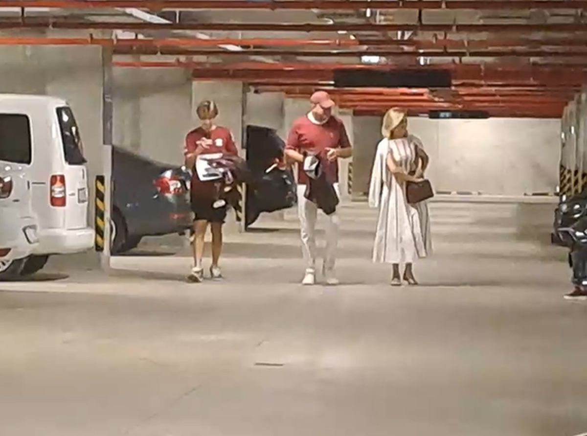 Dan și Diana Șucu la petrecerea Rapid 100