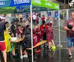 Rapid 100: Cântând în ploaie » Peste 8.000 de fani au sărbătorit centenarul în Giulești, în ciuda furtunii: spectacol cu legende, vedete, drone și artificii