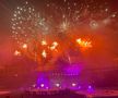 Spectacol de artificii la aniversarea Rapidului