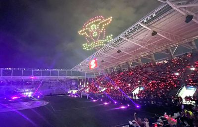 Moment aparte la centenar: ce a apărut pe cer, deasupra arenei din Giulești