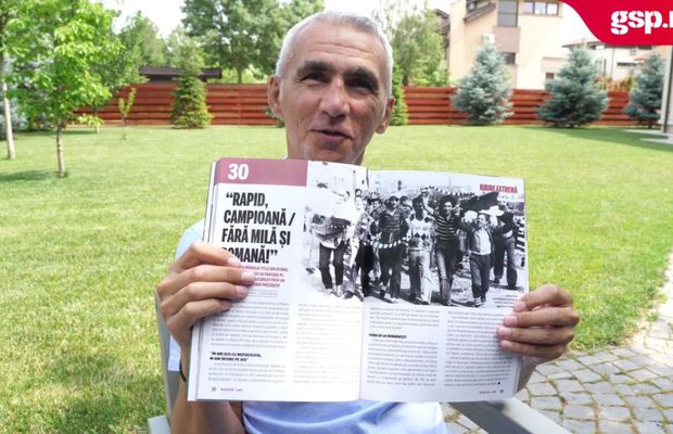 Iencsi a răsfoit revista „100 de motive să iubești Rapid”: „A fost dragoste la prima vedere”