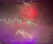 Spectacol de artificii la aniversarea Rapidului