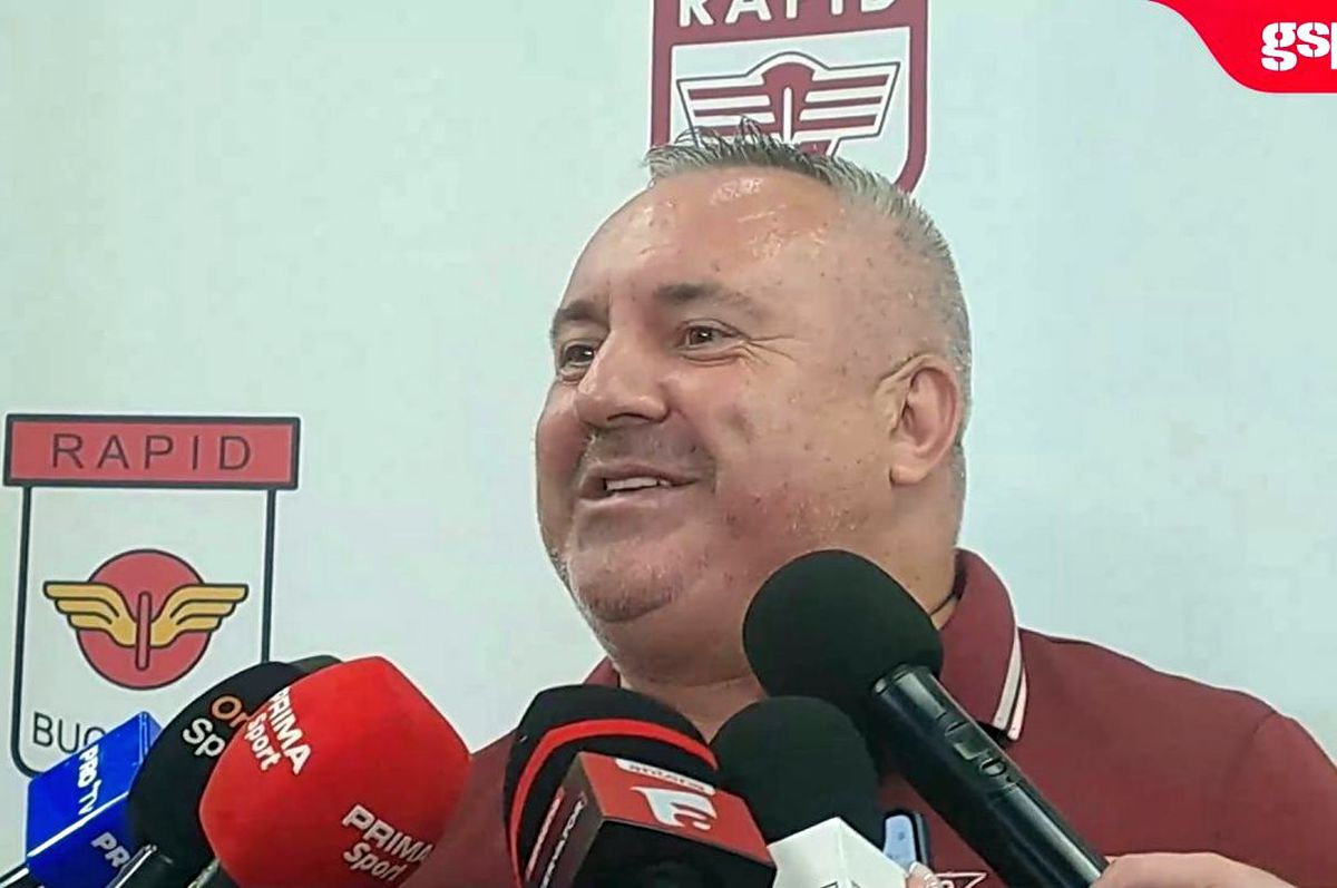 Mihai Iosif, vizibil emoționat la sărbătoarea centenarului Rapidului: „E ceva unic!”