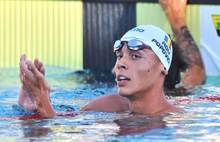 David Popovici face „dubla” la Sette Colli! AUR și la 200m liber după ce l-a spulberat pe campionul olimpic