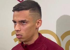 Nou-venitul Cîrjan, cucerit de ce a văzut la centenar: „Nu am mai trăit așa ceva! Abia aștept să joc în Giulești”