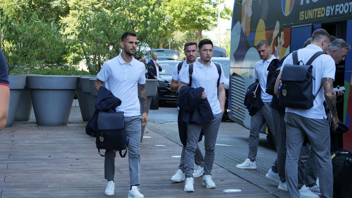 Sosire echipa nationala la Frankfurt