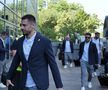 Sosirea echipei naționale a României la Frankfurt pentru meciul cu Slovacia FOTO: Andrei Crăițoiu (GSP)