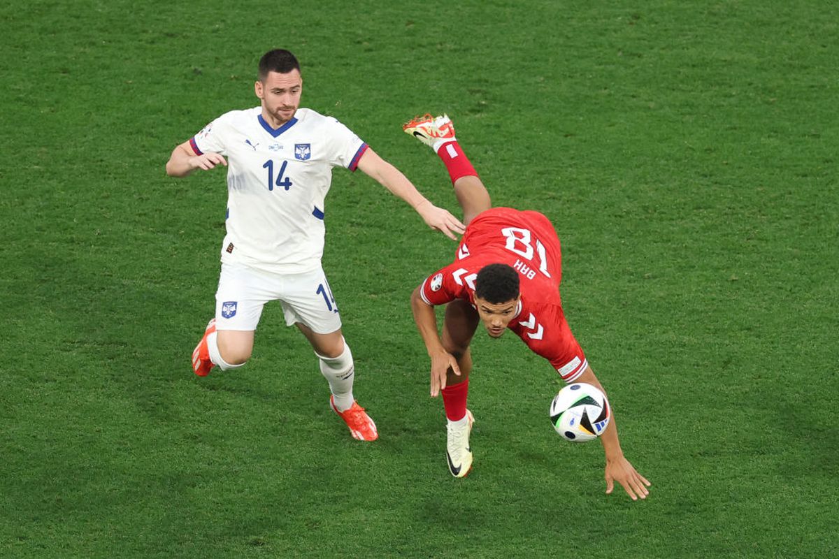 Danemarca -  Serbia, la EURO 2024