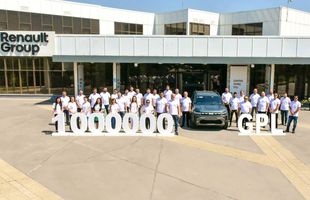 Dacia a atins cifra de 1 milion de autovehicule produse cu alimentare pe GPL