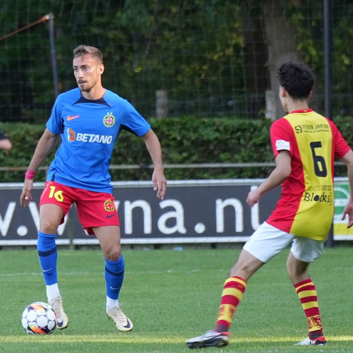 FCSB s-a distrat în primul amical din Olanda » Ștefănescu a marcat primele goluri la noua echipă + cine a jucat