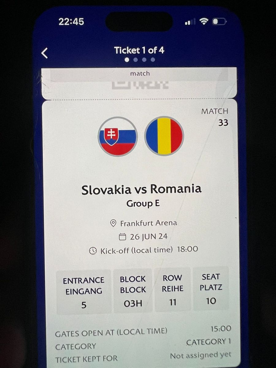 Nu e sold-out! » Mai sunt bilete pentru Slovacia - România, dar bișnițarii își fac de cap pe rețelele de socializare