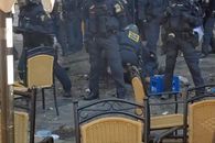 Prăpăd în Munchen, suporterii Serbiei s-au bătut cu poliția! Imagini șocante
