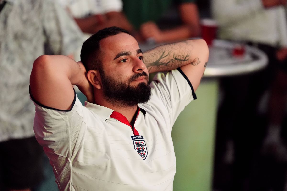 „Efectul Anglia” » Imagini din timpul meciului cu Slovenia: suporterii „Three Lions” n-au mai rezistat și au ajuns virali