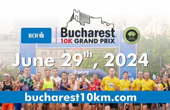 4000 de alergători sunt așteptați la BCR Bucharest 10K GRAND PRIX