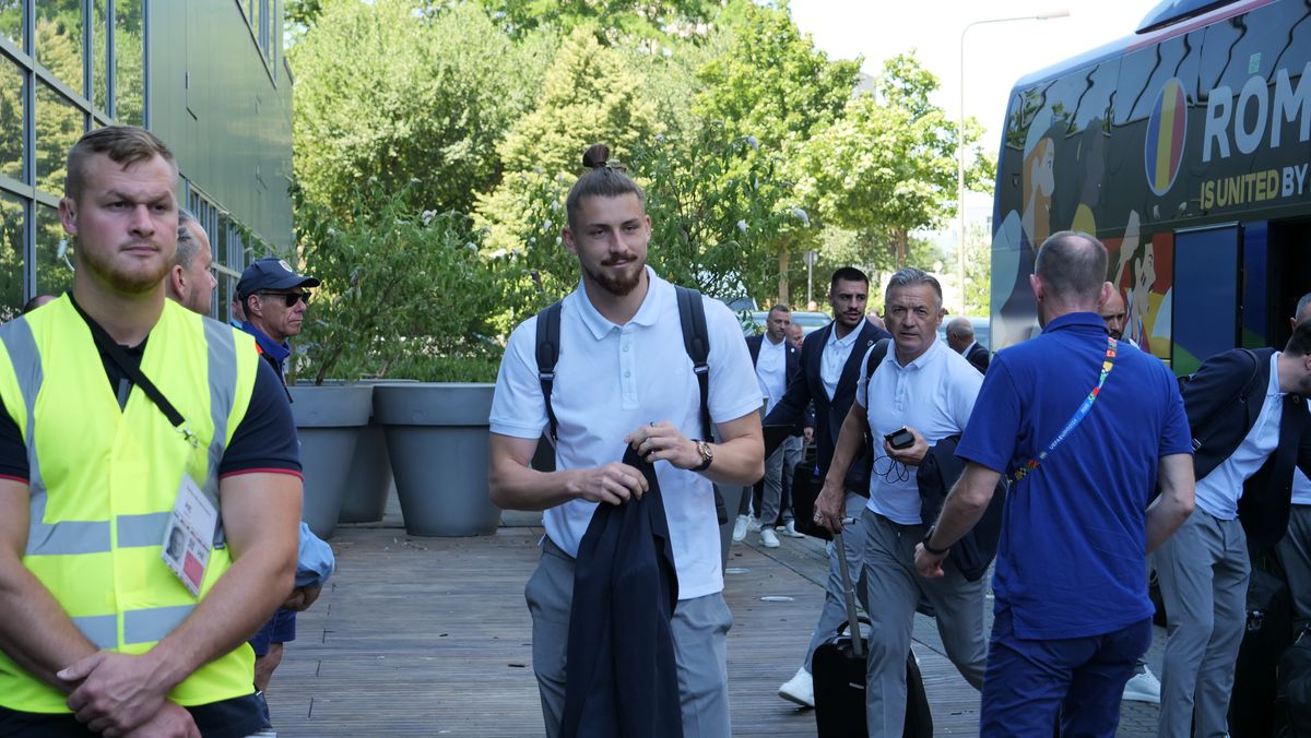 Sosire echipa nationala la Frankfurt