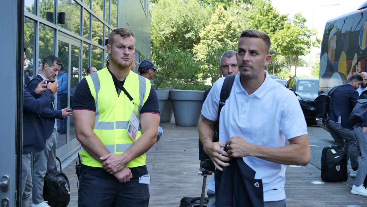 Sosire echipa nationala la Frankfurt