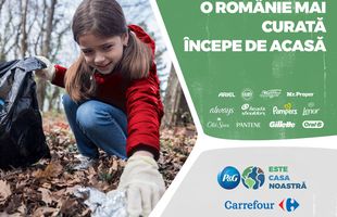 Voluntarii P&G și Carrefour au colectat 1.500 kg de deșeuri  din zona rezervației Valea Vâlsanului